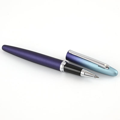 Sheaffer Expressions VFM Roller Ball Pen - Blue & Purple Pearlised Gradient CT 3