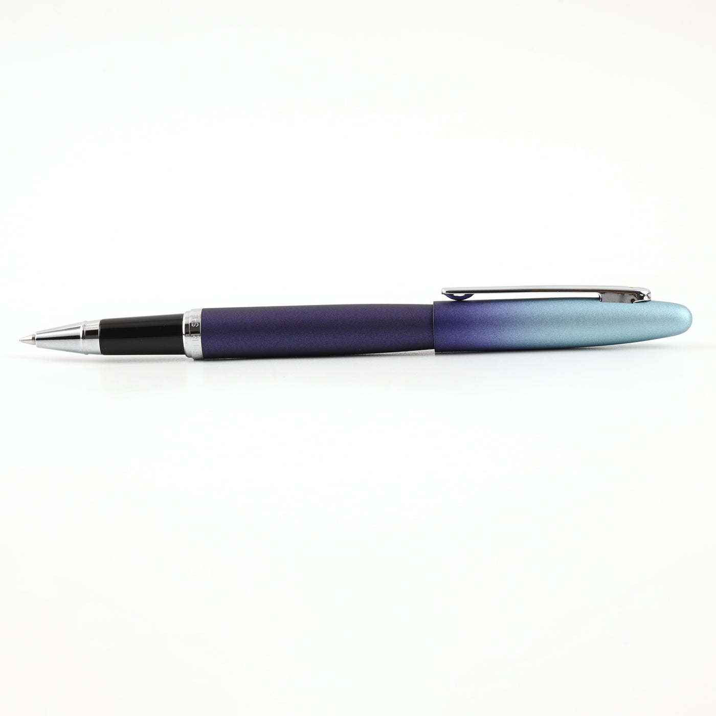 Sheaffer Expressions VFM Roller Ball Pen - Blue & Purple Pearlised Gradient CT 6