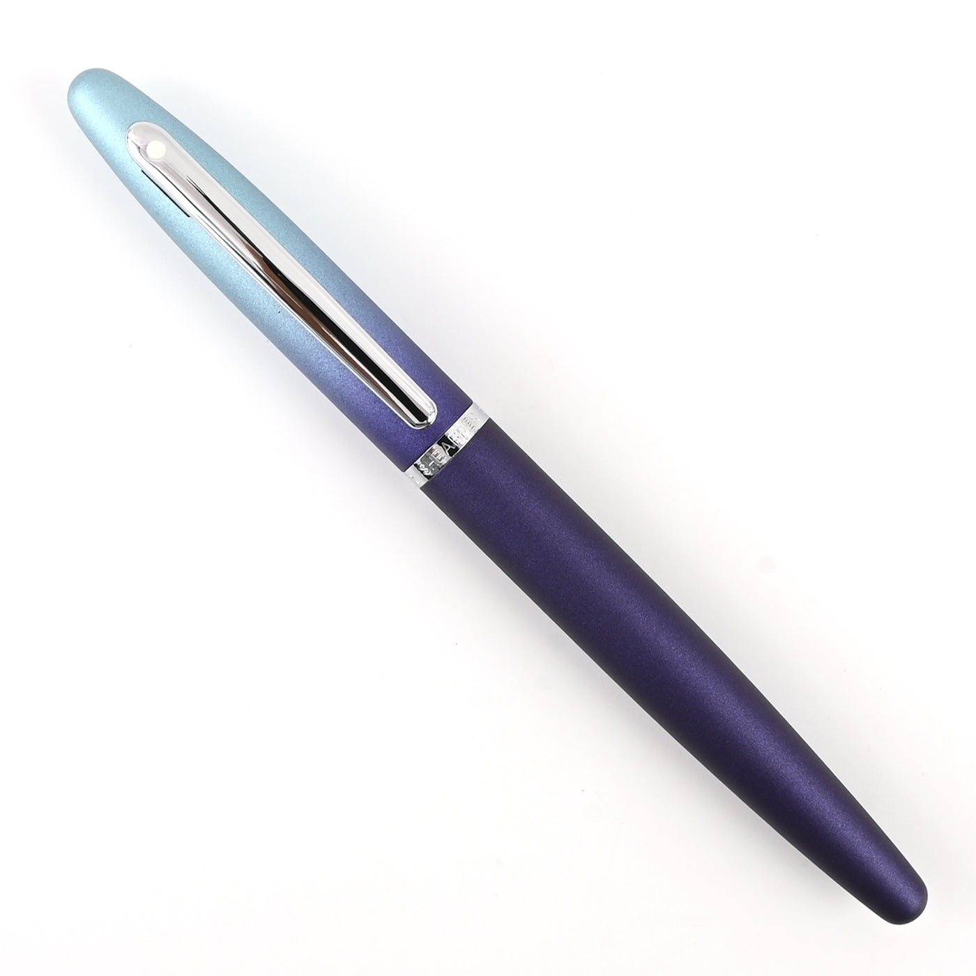 Sheaffer Expressions VFM Roller Ball Pen - Blue & Purple Pearlised Gradient CT 7