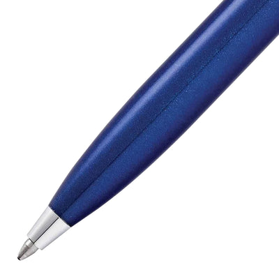 Sheaffer Gift Set - 100 Series Glossy Blue CT Ball Pen with Business Card Holder 3