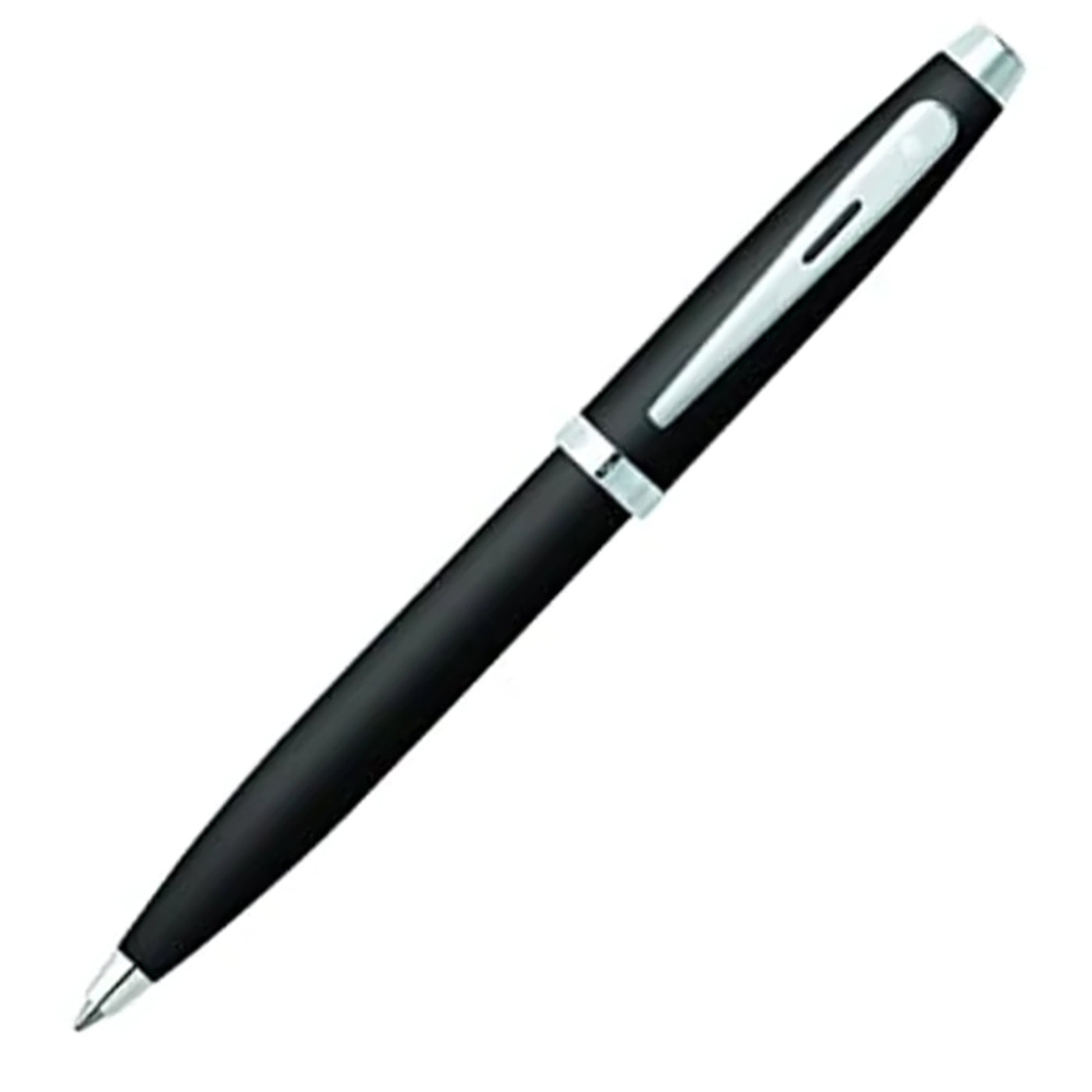 Sheaffer Gift Set - 100 Series Matt Black Ball Pen with Card Holder 3