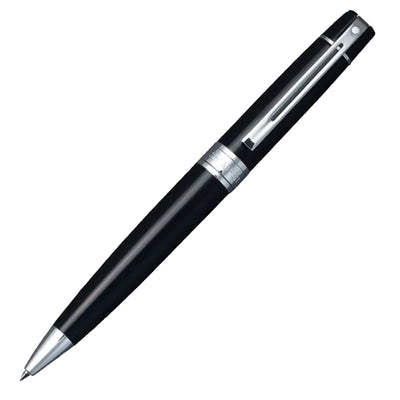 Sheaffer Gift Set - 300 Series Glossy Black CT Ball Pen with A5 Black Notebook 2