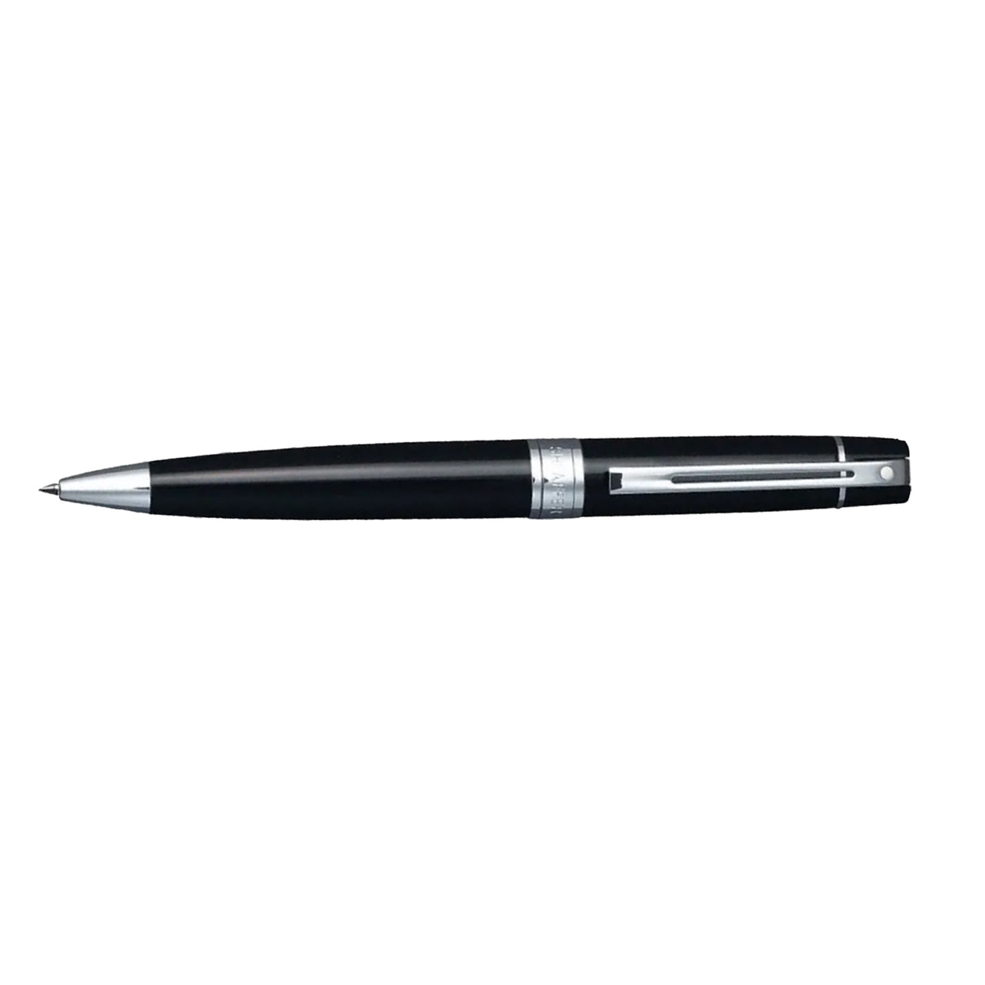 Sheaffer Gift Set - 300 Series Glossy Black CT Ball Pen with A5 Black Notebook 4