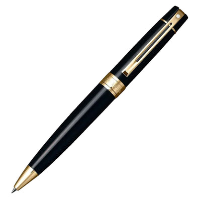 Sheaffer Gift Set - 300 Series Glossy Black GT Ball Pen with A5 Black Notebook 2