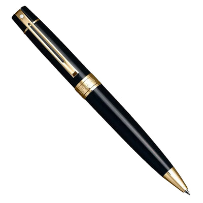 Sheaffer Gift Set - 300 Series Glossy Black GT Ball Pen with A5 Black Notebook 3