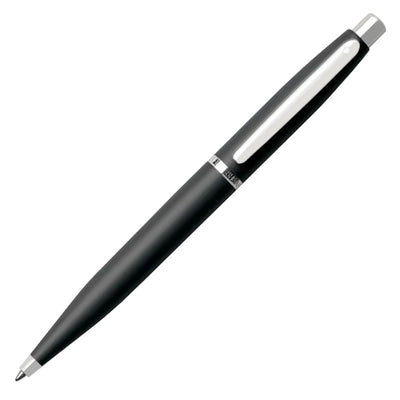 Sheaffer Gift Set - VFM Matte Black Ball Pen with A6 Black Notebook