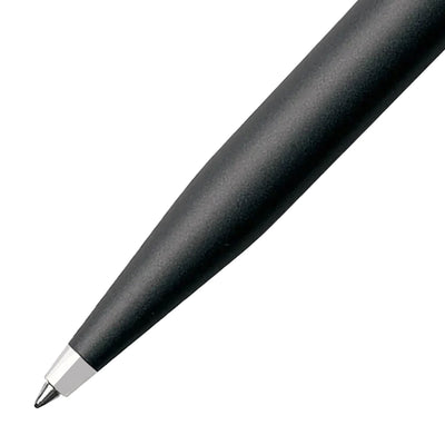 Sheaffer Gift Set - VFM Matte Black Ball Pen with A6 Black Notebook 3
