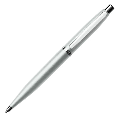 Sheaffer Gift Set - VFM Silver Ball Pen with A6 Black Notebook 2