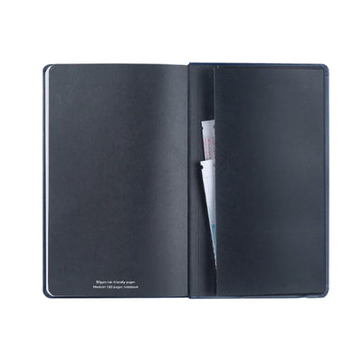 Sheaffer Hard Cover Notebook - Navy - Medium - Plain 3