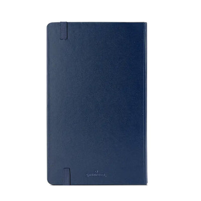 Sheaffer Hard Cover Notebook - Navy - Medium - Plain 6