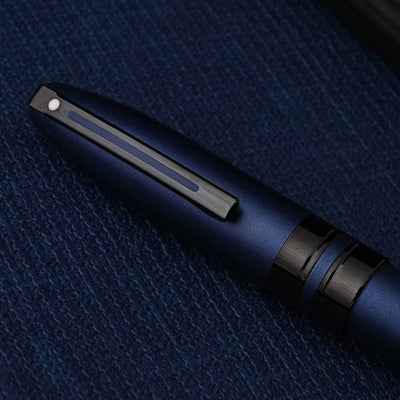 Sheaffer Icon Ball Pen - Metallic Blue PVD 4