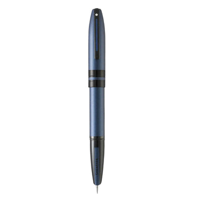 Sheaffer Icon Fountain Pen - Metallic Blue PVD 4