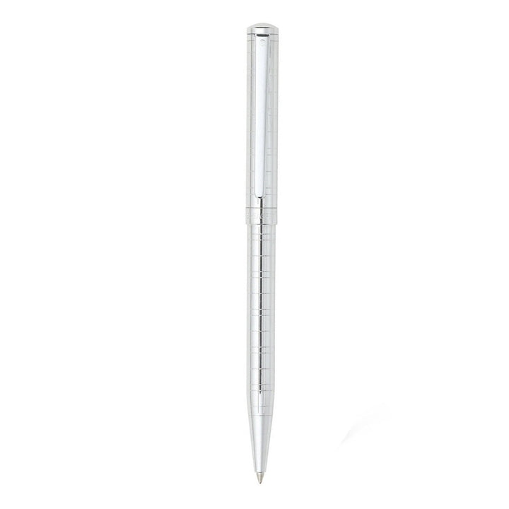 Penna A Sfera Ricaricabile Sheaffer Intensity - Finitura Cromata Incisa Con Motivo Cresta - 3