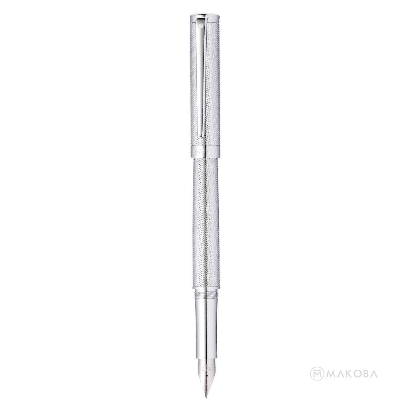 Sheaffer Intensity Fountain Pen - Engraved Chrome CT 2