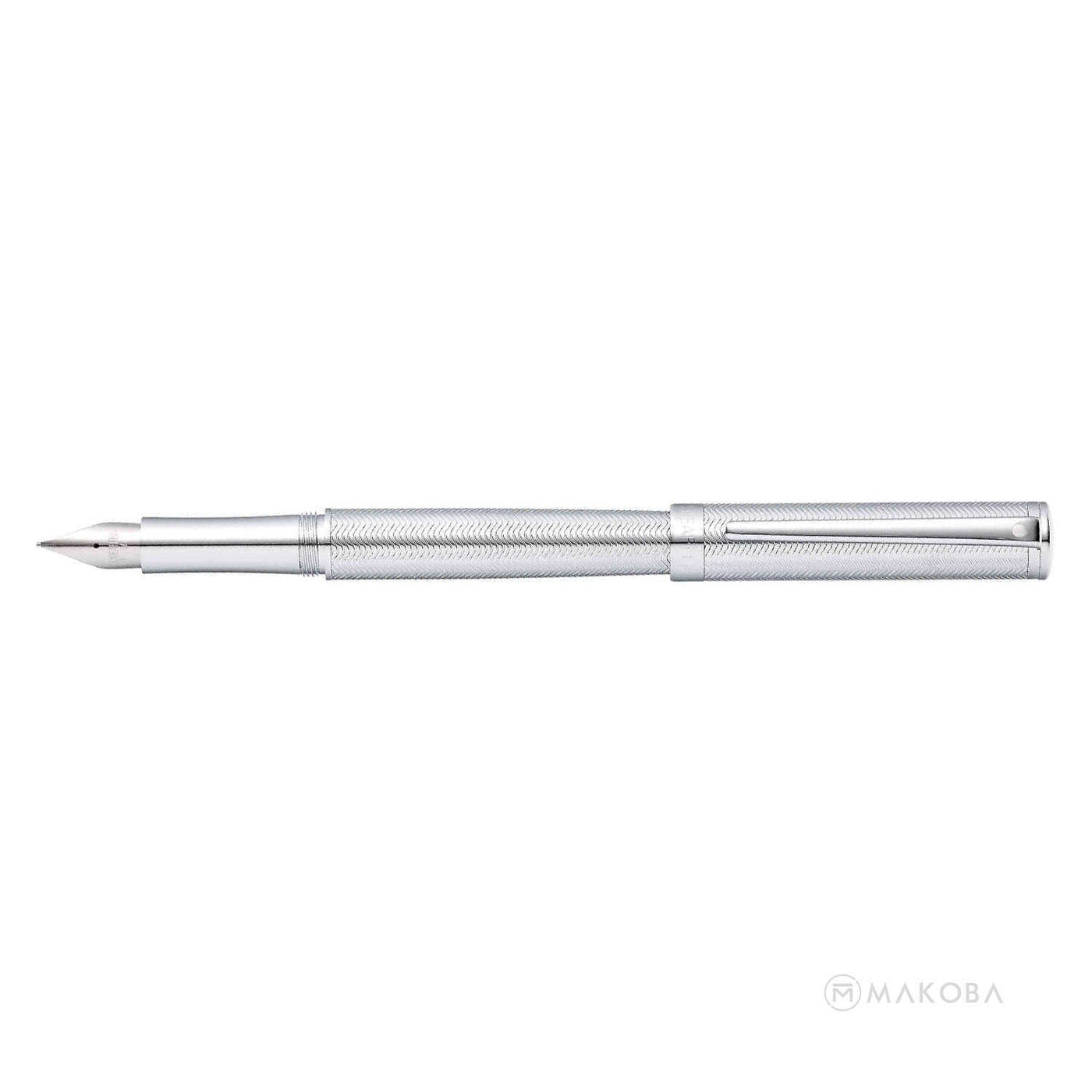 Sheaffer Intensity Fountain Pen - Engraved Chrome CT 3