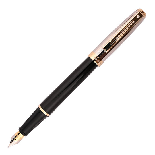 Sheaffer Prelude Fountain Pen - Black Palladium GT