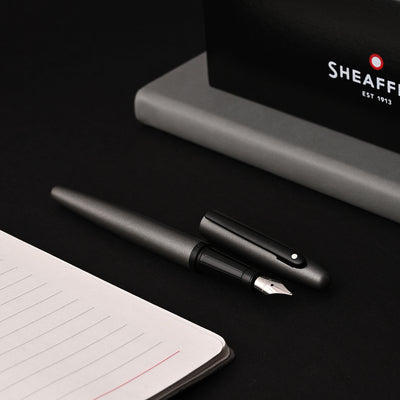 Sheaffer Prelude Fountain Pen - Matte Gunmetal PVD 10