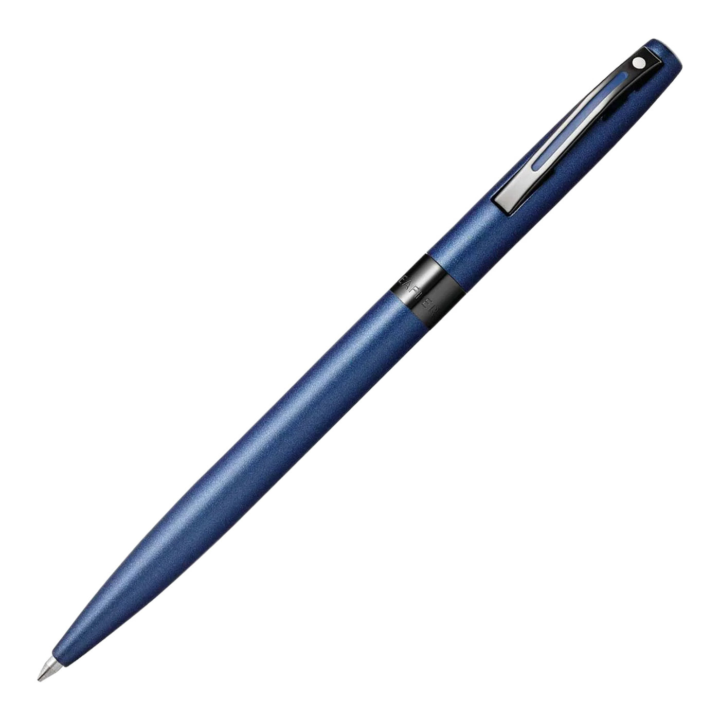 Sheaffer Reminder Ball Pen - Matte Blue PVD 1