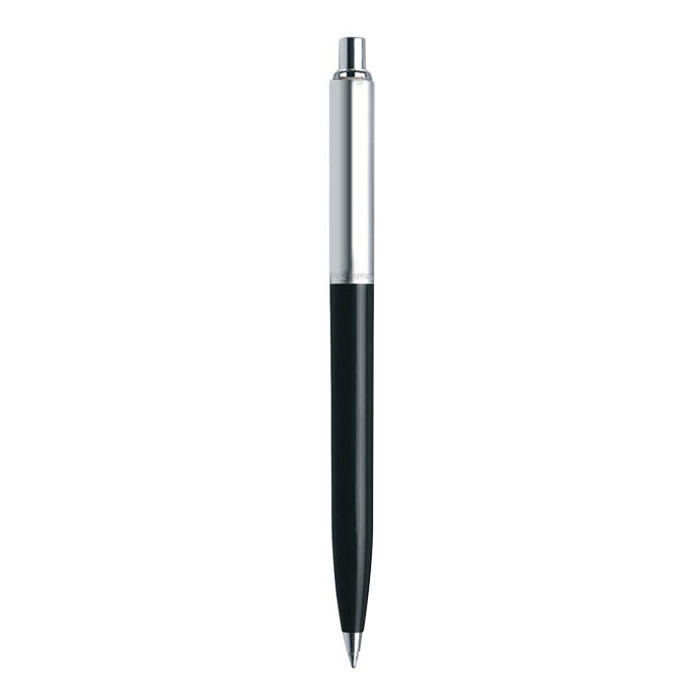 Sheaffer Sentinel Ball Pen - Black & Brushed Chrome 3