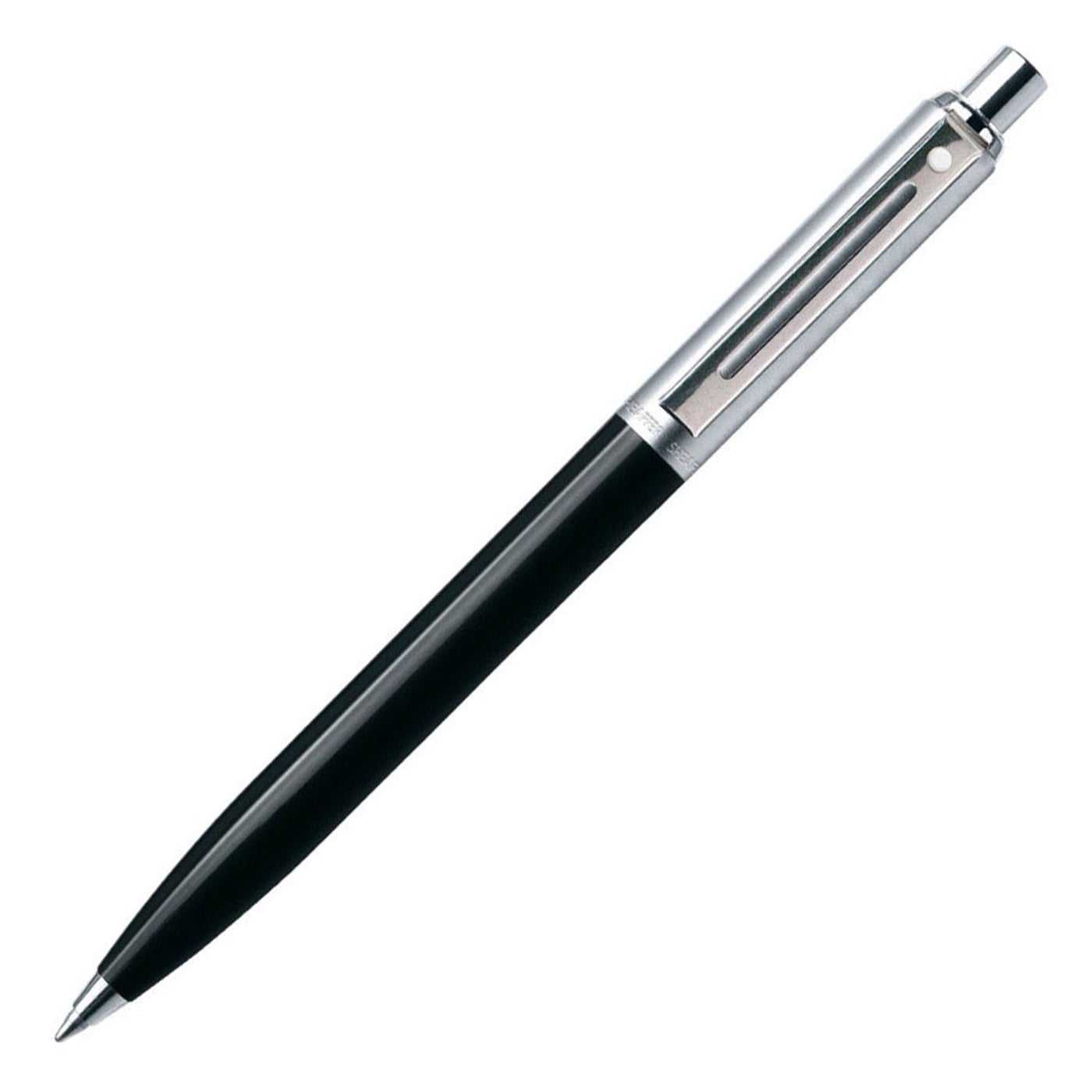 Sheaffer Sentinel Ball Pen - Black & Brushed Chrome 1
