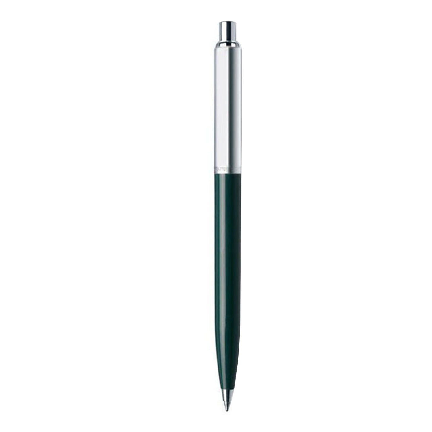 Sheaffer Sentinel Ball Pen - Green & Brushed Chrome 4