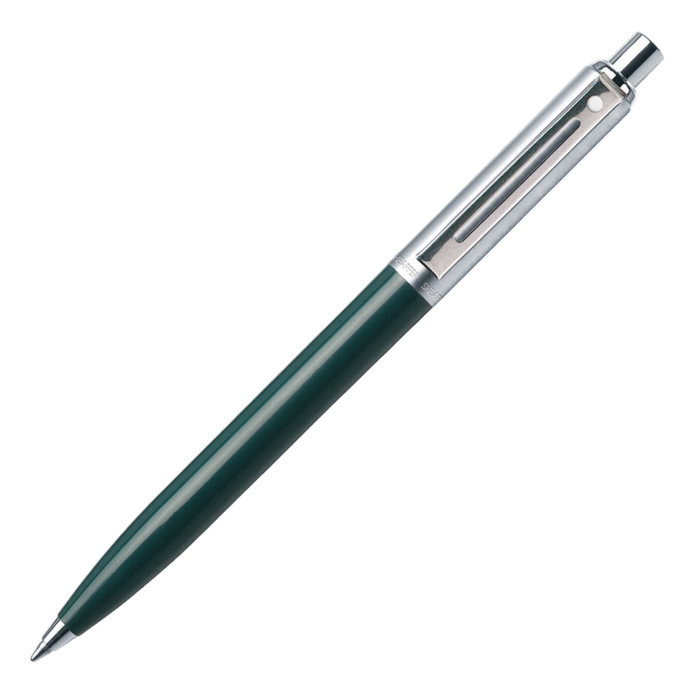 Sheaffer Sentinel Ball Pen - Green & Brushed Chrome 1