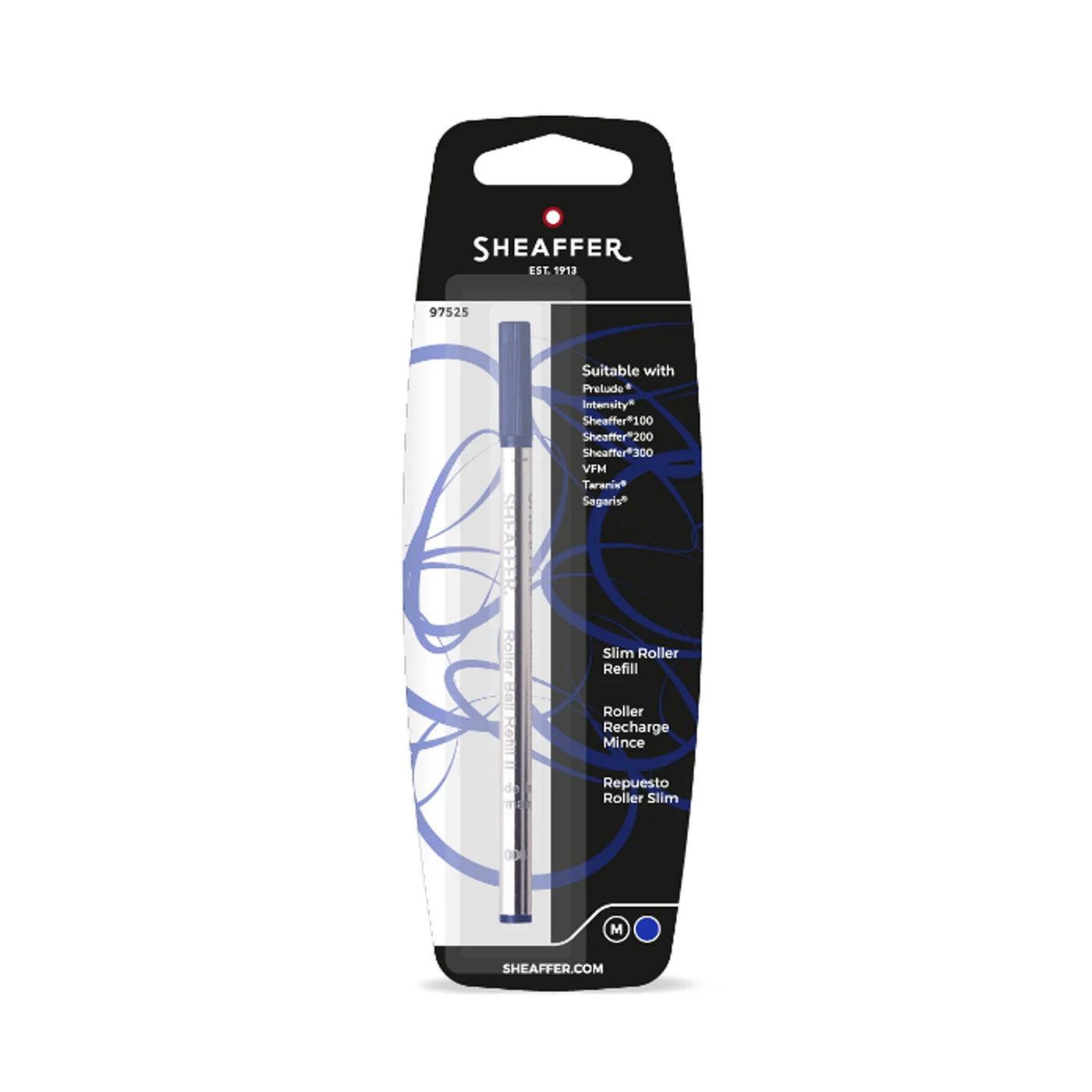 Sheaffer Slim Roller Ball Pen Refill - Blue - Medium 1