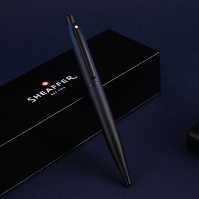 Sheaffer VFM Ball Pen - Matte Blue BT 9