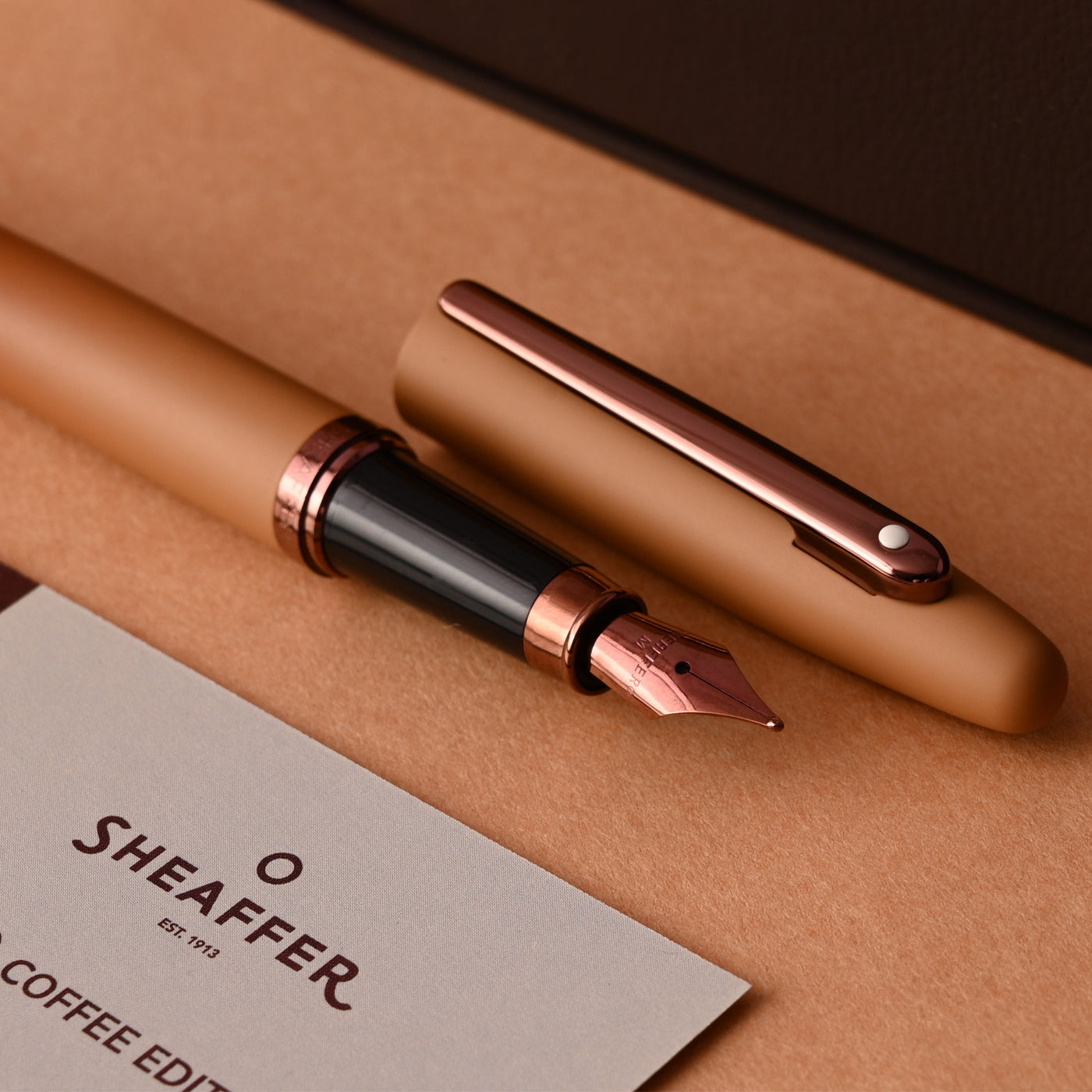 Sheaffer VFM Coffee Edition Fountain Pen - Brown PVD 8