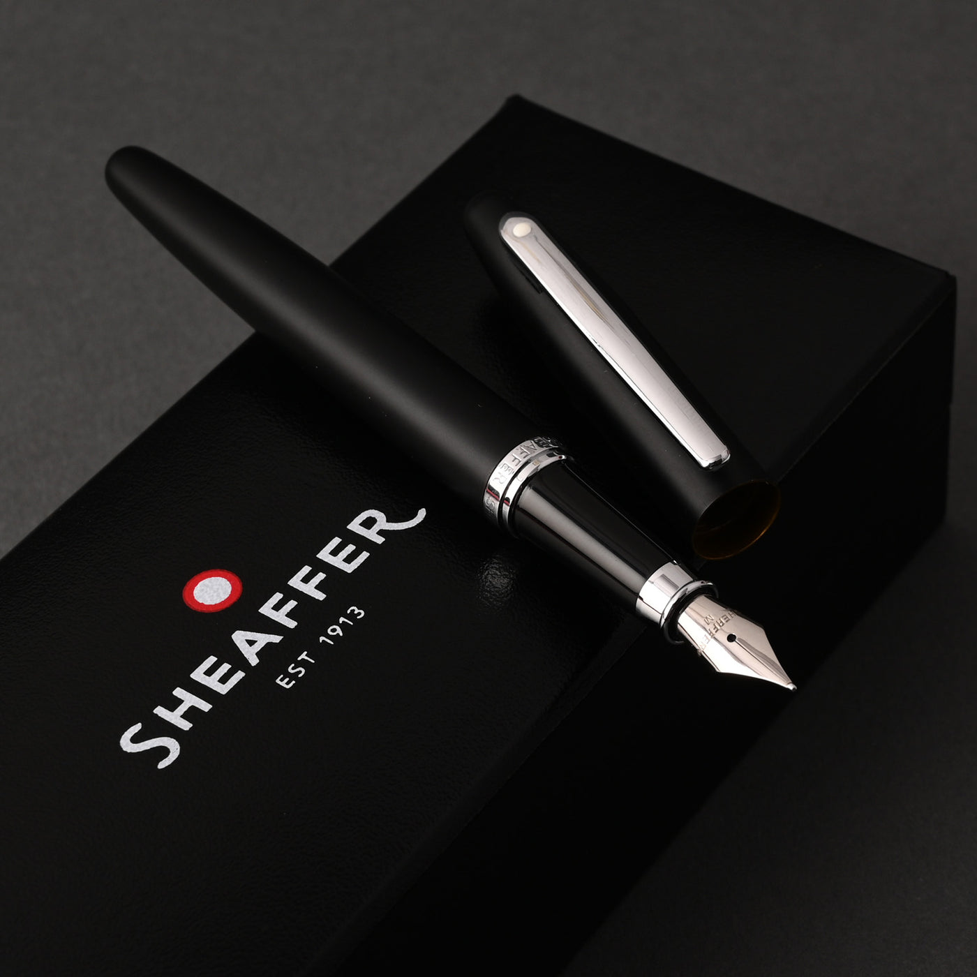 Sheaffer VFM Fountain Pen - Matte Black CT 7