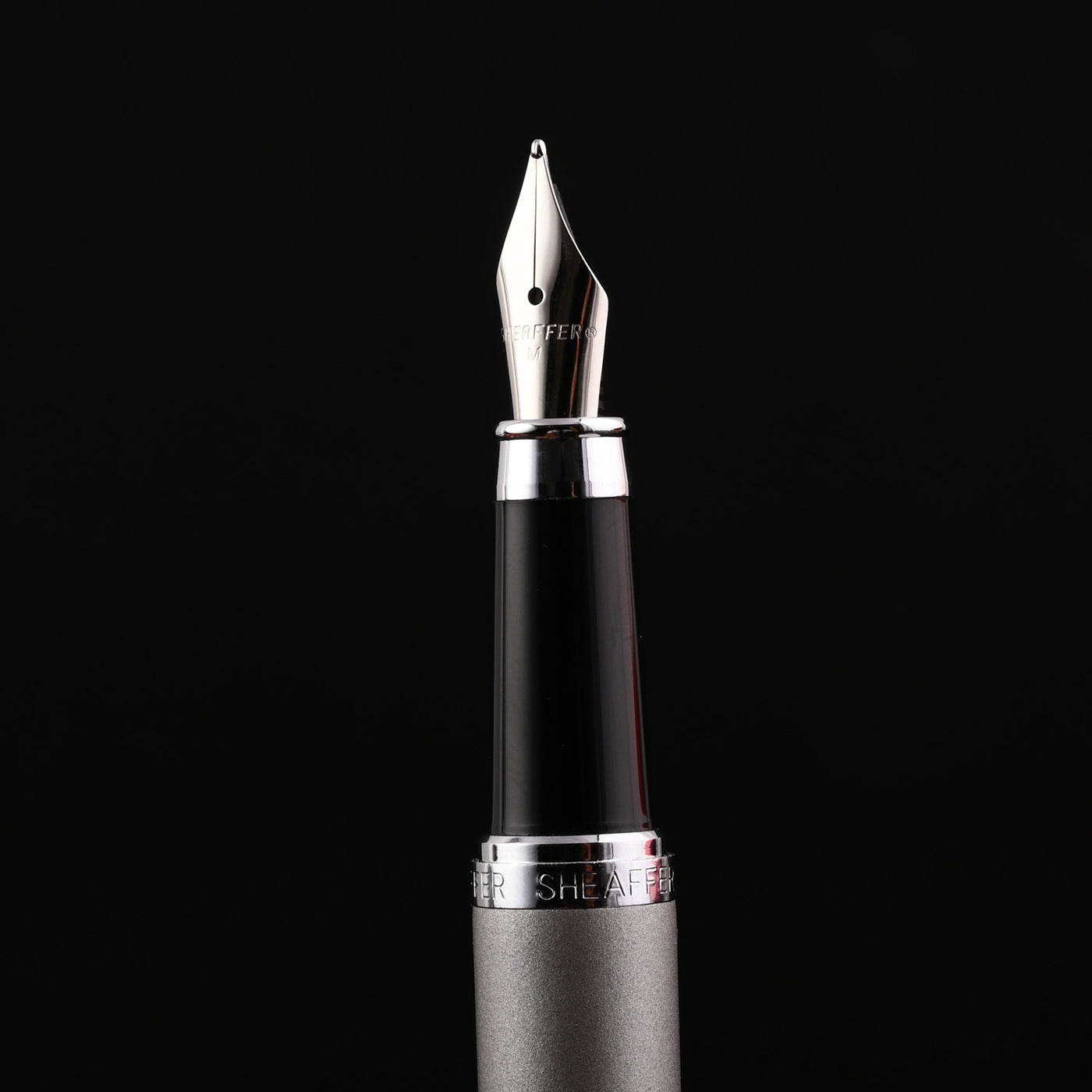 Sheaffer VFM Fountain Pen - Matte Silver CT 10