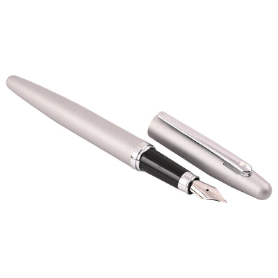 Sheaffer VFM Fountain Pen - Matte Silver CT 2