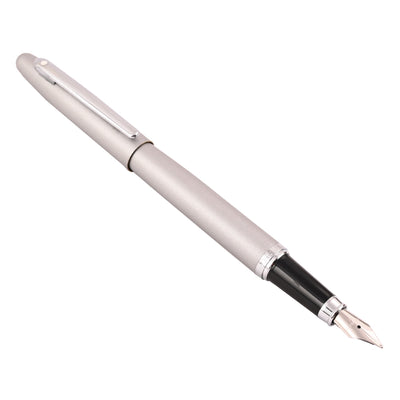 Sheaffer VFM Fountain Pen - Matte Silver CT 3