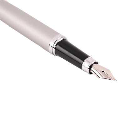 Sheaffer VFM Fountain Pen - Matte Silver CT 4