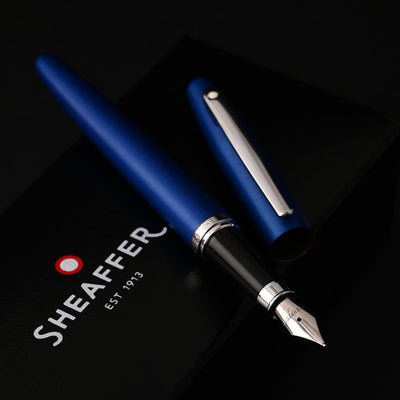 Sheaffer VFM Fountain Pen - Neon Blue CT 7