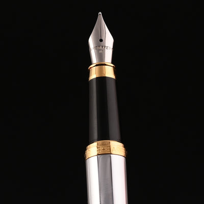 Sheaffer VFM Fountain Pen - Polished Chrome GT 9