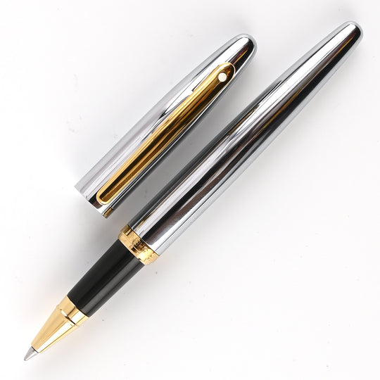 Sheaffer VFM Roller Ball Pen - Polished Chrome GT