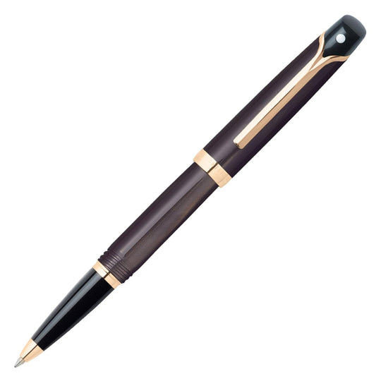 Sheaffer Valor Roller Ball Pen - Glossy Brown GT