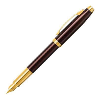 Sheaffer 100 Fountain Pen - Coffee Brown GT