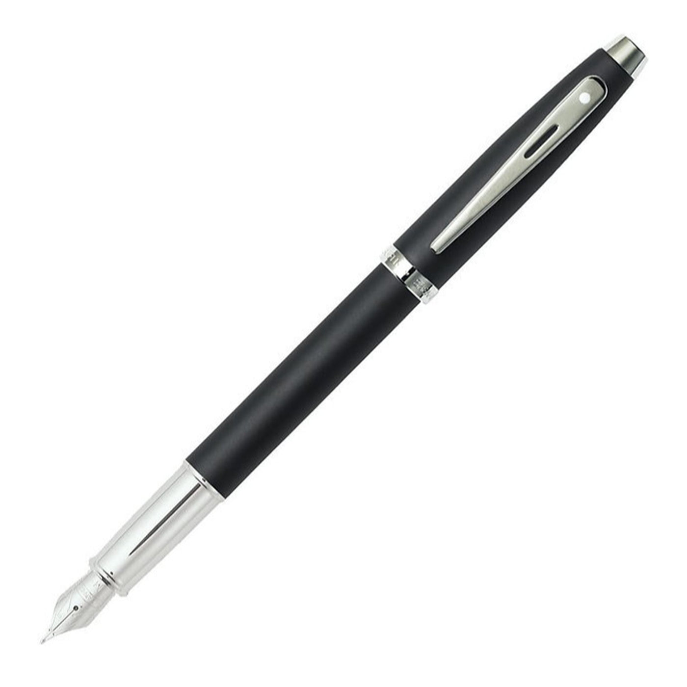 Sheaffer 100 Fountain Pen - Matte Black CT