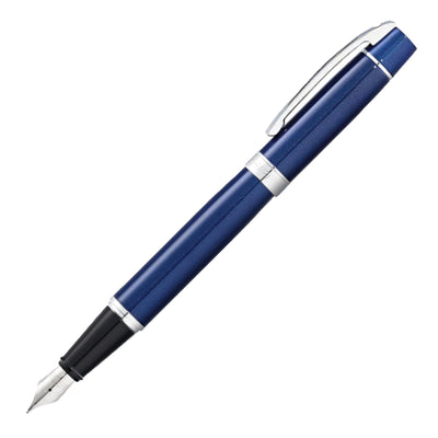 Sheaffer 300 Fountain Pen - Glossy Blue CT