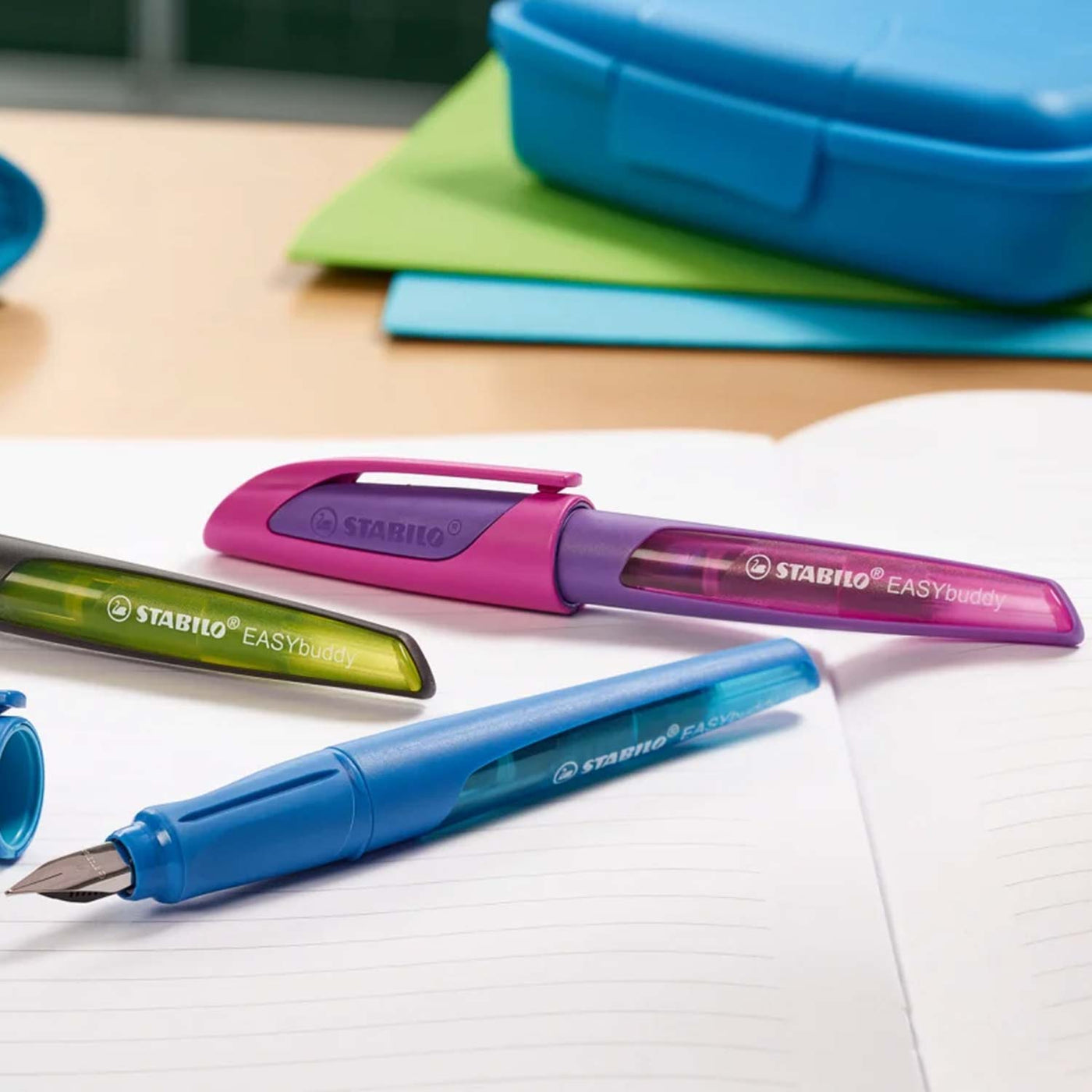 Stabilo Easy Buddy Fountain Pen - Purple & Magenta 5