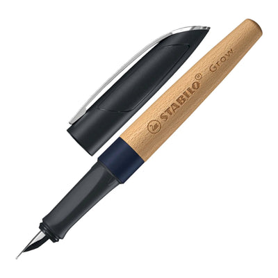 Stabilo Grow Fountain Pen - Blueberry Blue & Beech