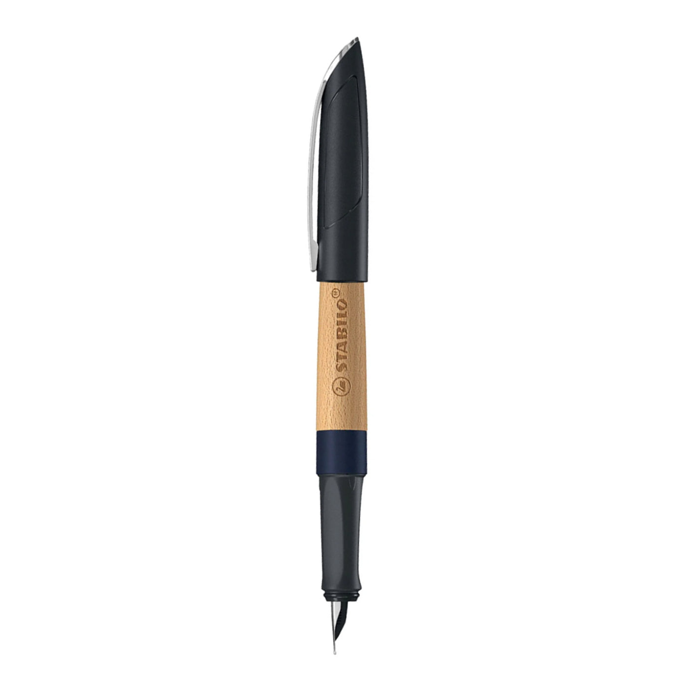 Stabilo Grow Fountain Pen - Blueberry Blue & Beech