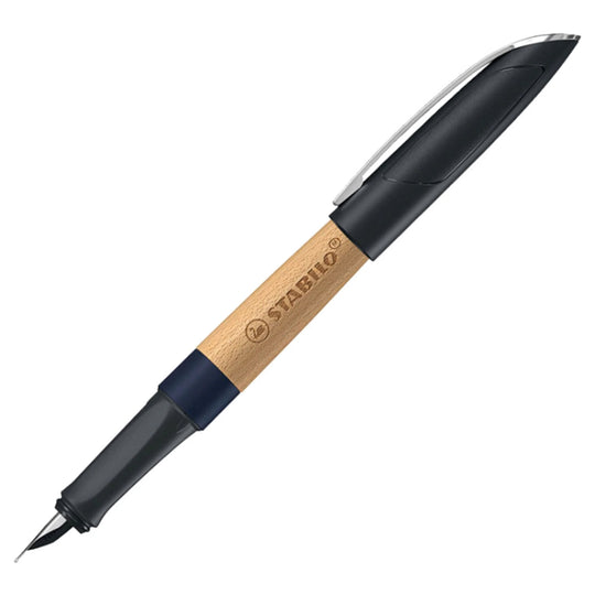Stabilo Grow Fountain Pen - Blueberry Blue & Beech