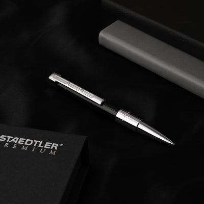 Staedtler Premium Resina Ball Pen - Black CT 8