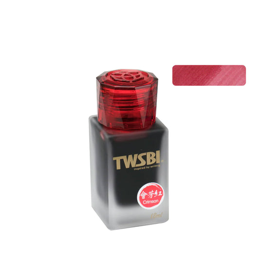 TWSBI 1791 Ink Bottle, Crimson - 18ml