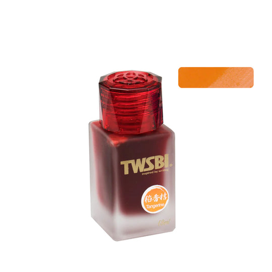 TWSBI 1791 Ink Bottle, Tangerine - 18ml