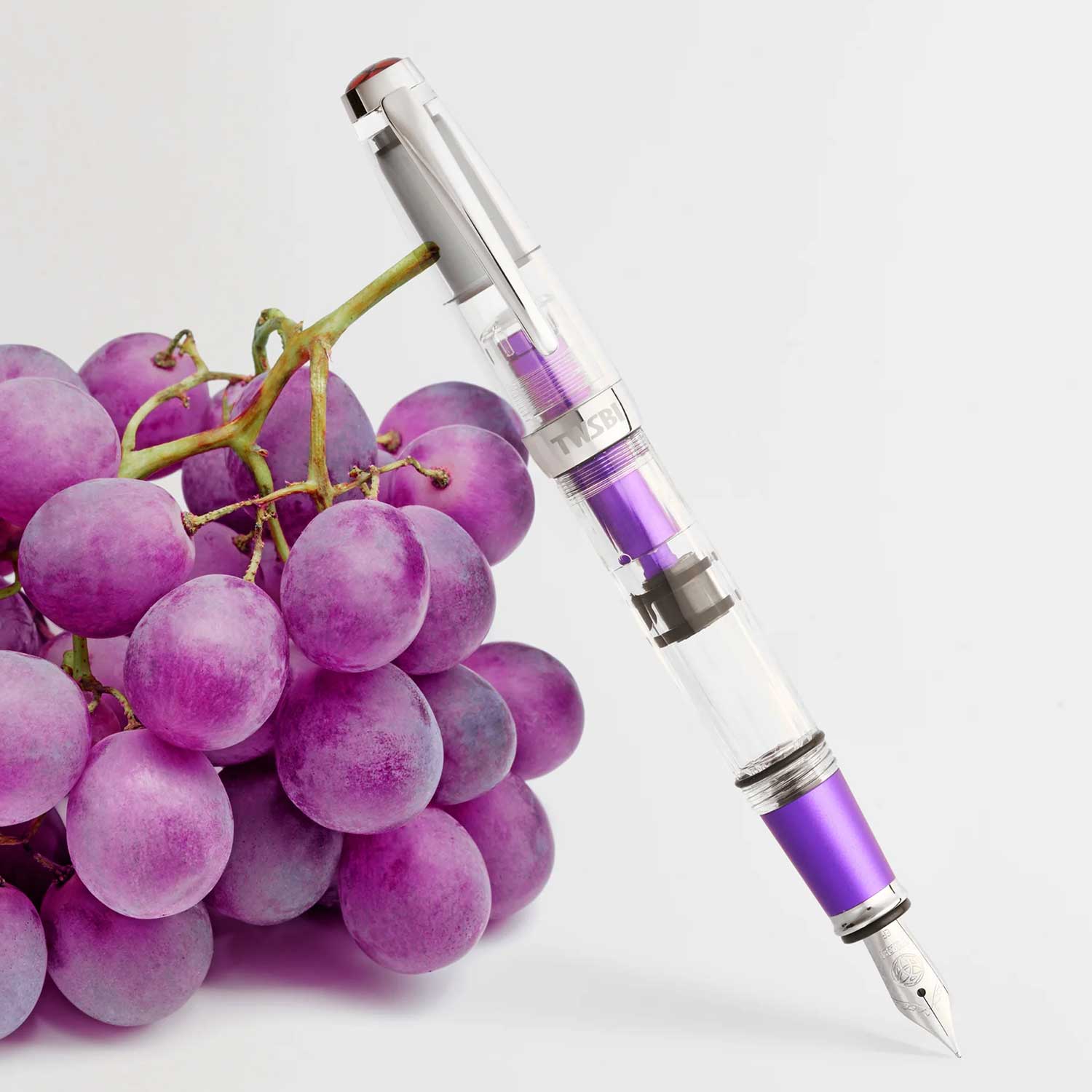 TWSBI Diamond Mini Al Fountain Pen - Grape - Medium