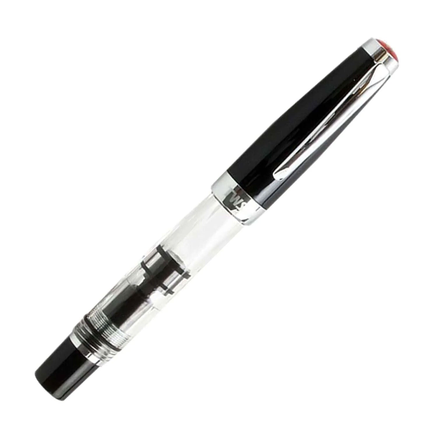 TWSBI Diamond Mini Classic Stylo Plume - Remplissage Piston, Corps Transparent, Idéal Écriture Quotidienne